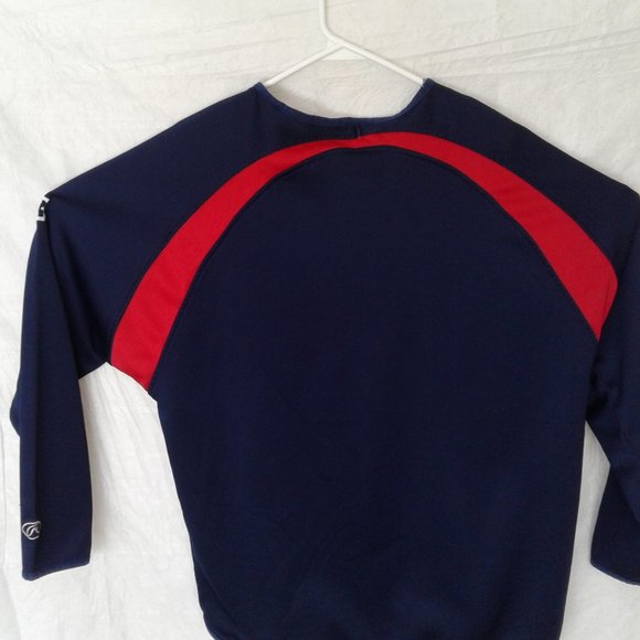 Mens large vintage RAWLINGS  long sleeve pullover sweater/sweatshirt - Picture 3 of 10